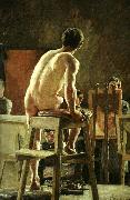 emil osterman manlig modell och elever oil painting picture wholesale